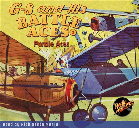 G-8 and His Battle Aces Audiobook #  2  Purple Aces