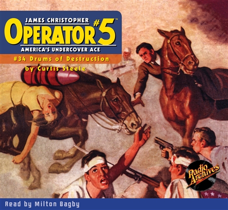 Operator #5 Audiobook #34 Drums of Destruction