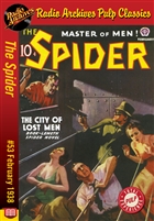The Spider eBook #53 The City of Lost Men