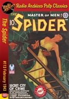 The Spider eBook #113 Secret City of Crime