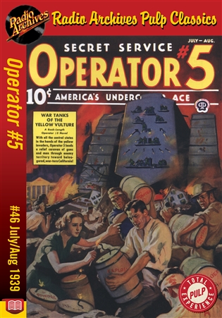 Operator #5 eBook #46 July-August 1939 War Tanks of the Yellow Vulture