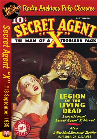 Secret Agent "X" eBook #18 Legion of the Living Dead