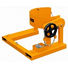 500493: Chain Powered Fork Mounted Drum Carrier & Rotator