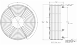 B-7089: Guard - Brake - 9.76" OD x 3.87" Wide