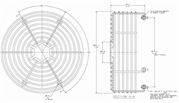 B-7137: Guard - Brake - 7.94" OD x 3.31" Wide