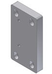 Adapter Plate - From Superchuck Model AH with 1.25", 1.5" square to PIO/W35