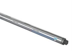 Q-7265: 6" dia. x 55" long body x 59" overall length with 1.25" square Aluminum body lug type Air Shaft