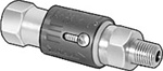 Tamper Resistant Inline Air Regulator, 1/4NPT, set at 60psi