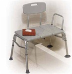 drive medical adjustable transfer bench