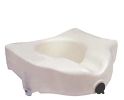 Locking Elevated Toilet Seat