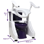 Dignity Deluxe Toilet Lift