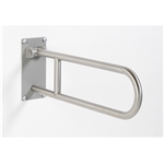 Flip-up Safety Rail with Open Loop & "Friction Hinge"