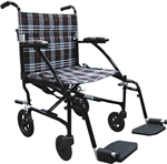 Fly-Lite Aluminum Transport Chair - Drive Medical DFL 19