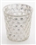 Gracie Votive 2.75"x3" - Silver