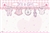 "It's a Girl" : Pink with clothesline(Pack of 50 enclosure cards)