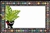 Retro green plant (Pack of 50 enclosure cards)