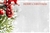 "Merry Christmas" : Evergreen bough w/red berries (Pack of 50 enclosure cards)