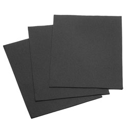 Felt Square 9"x12" - Black (Pkg of 25)