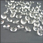 Diamond Ice, 4 Carat, High Lustre Acrylic Gems - Clear (800 Pieces)
