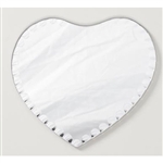 Heart Mirror W/ Scalloped Edges - 6"