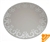 Round Centerpiece Mirror w/ Etched Pattern (12")