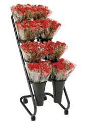 Mobile Flower Display with 10" Vases