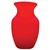 Red Rose Vase 8" (Pack of 9)