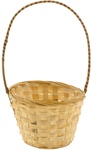 Round Bamboo Basket (Pack of 12)