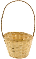 Round Bamboo Basket (Pack of 12)