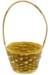 Round Bamboo Basket (Pack of 12)