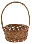 Coco Midrib Basket w/ Handle - 8.5"