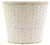 Bamboo White Washed Pot Cover