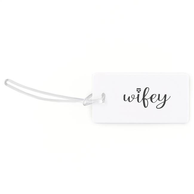 Wifey Luggage Tag