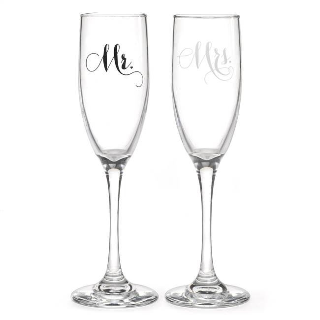 Mr. and Mrs. Elegant Flute Set