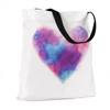 Painted Heart Tote Bag - Design Only