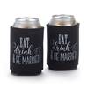 Eat, Drink, Be Married Can Coolers