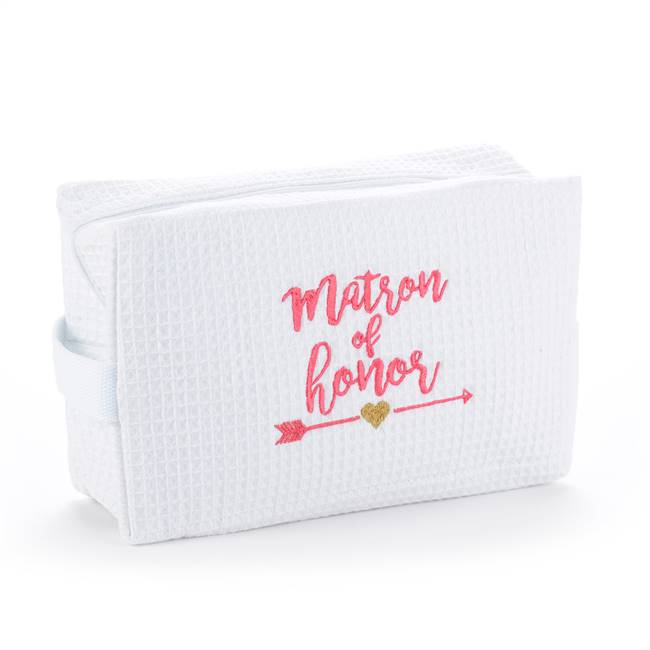 Wedding Party Tribal Cosmetic Bag - Matron of Honor