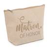 Matron of Honor Flourish Cosmetic Bag