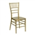 Elegance Gold Resin Stacking Chiavari Chair