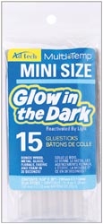 Glow In The Dark Mini Glue Sticks