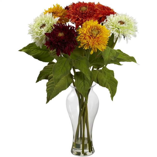 Sunflower Arrangement w/Vase