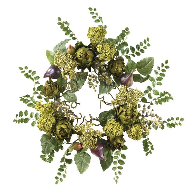 20" Artichoke Floral Wreath