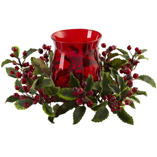 Holly Berry Candleabrum