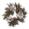 24" Magnolia Pinecone & Berry Wreath