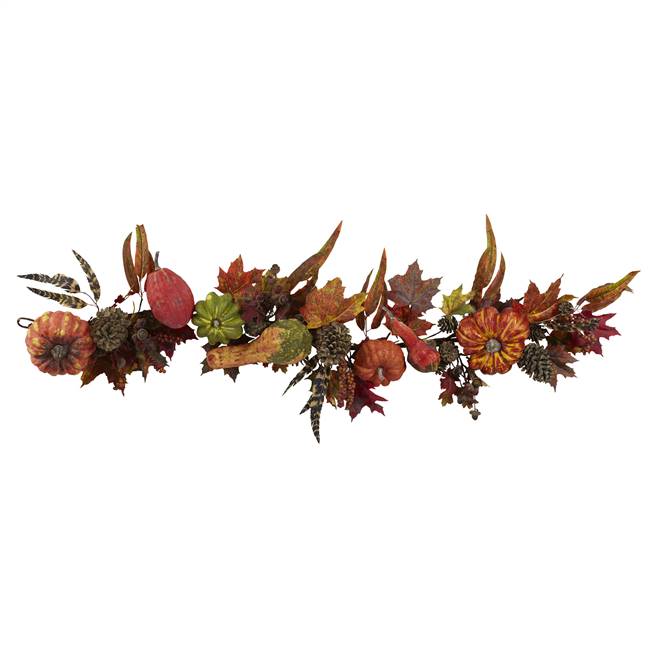 54” Pumpkin & Gourd Garland