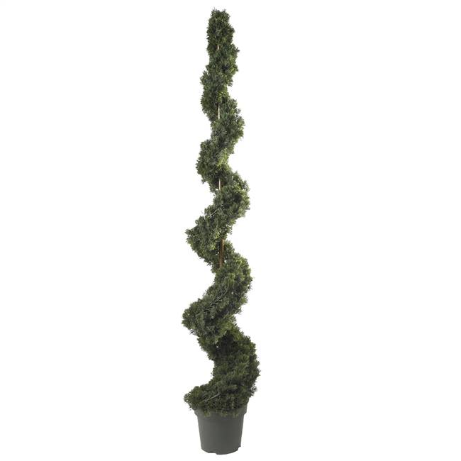 6' Cedar Spiral Silk Tree (In-door/Out-door)