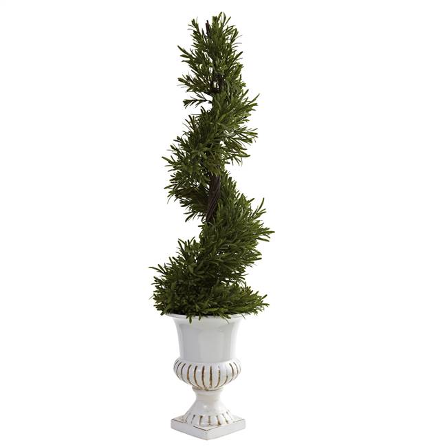 3’ Rosemary Spiral w/Urn (Indoor/Outdoor)