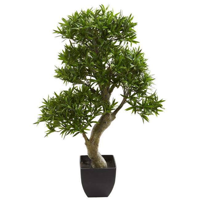 37” Podocarpus Artificial Tree