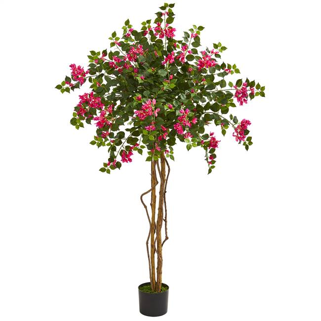 5.5' Bougainvillea Artificial Tree