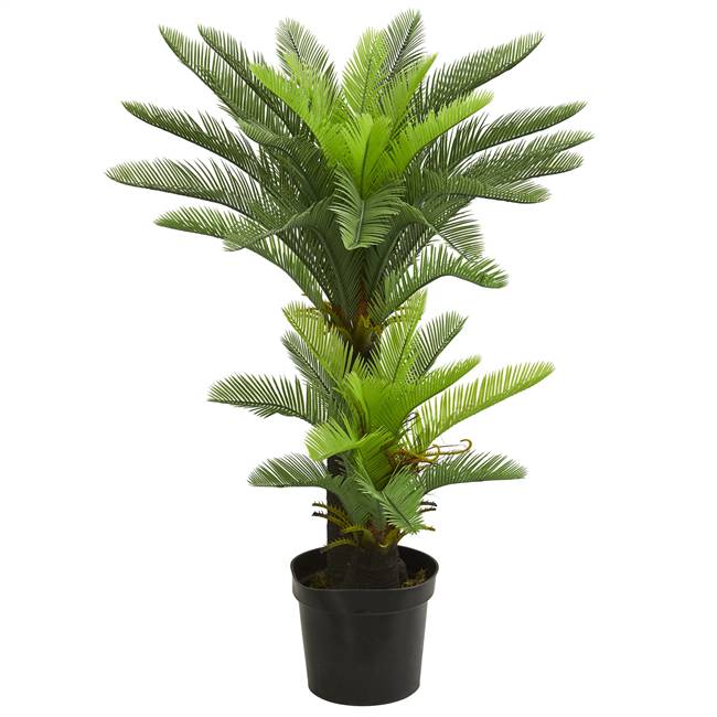 4.5' Double Potted Cycas Artificial Tree